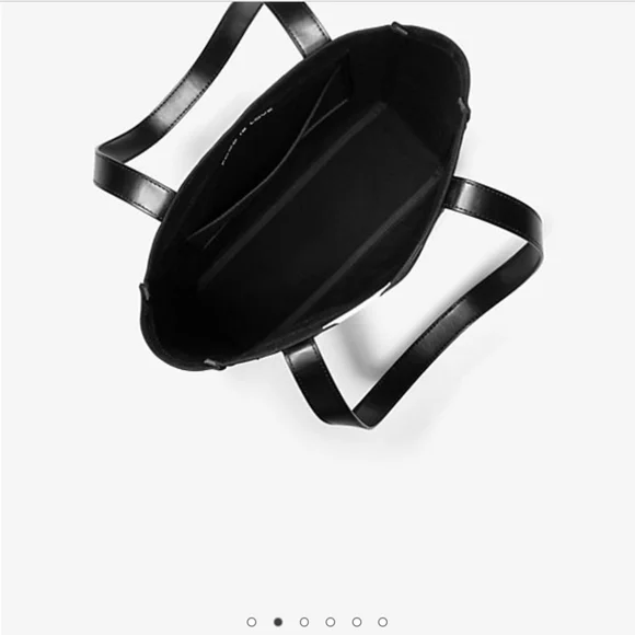 Michael Kors Watch Hunger Stop LOVE Tote bag Canvas black - Picture 13 of 15